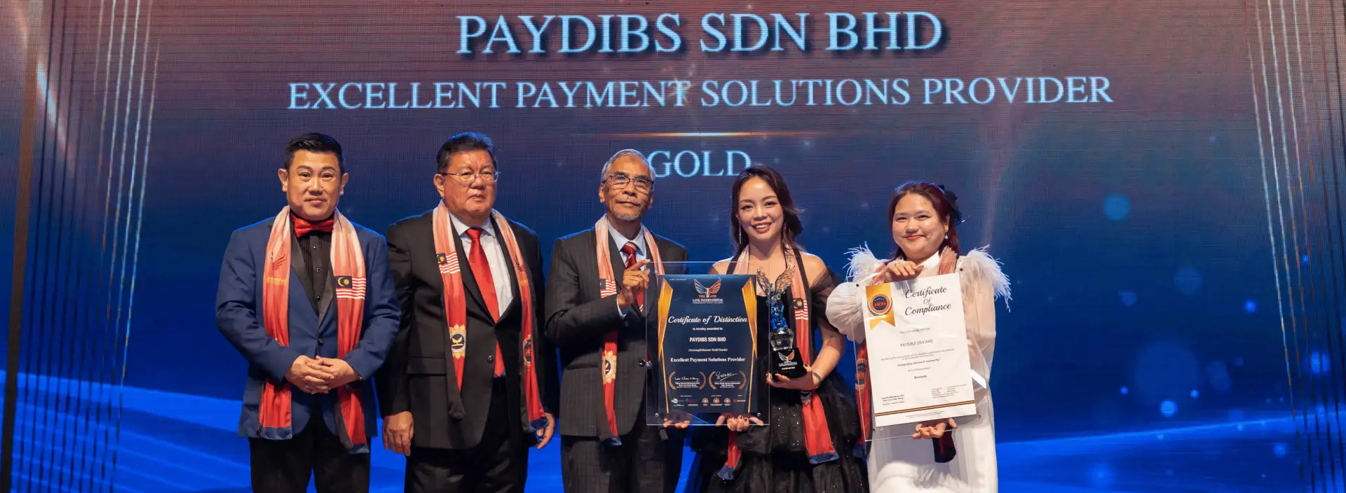 Paydibs Wins Gold at the 6th Lang International Corporate Titan Awards