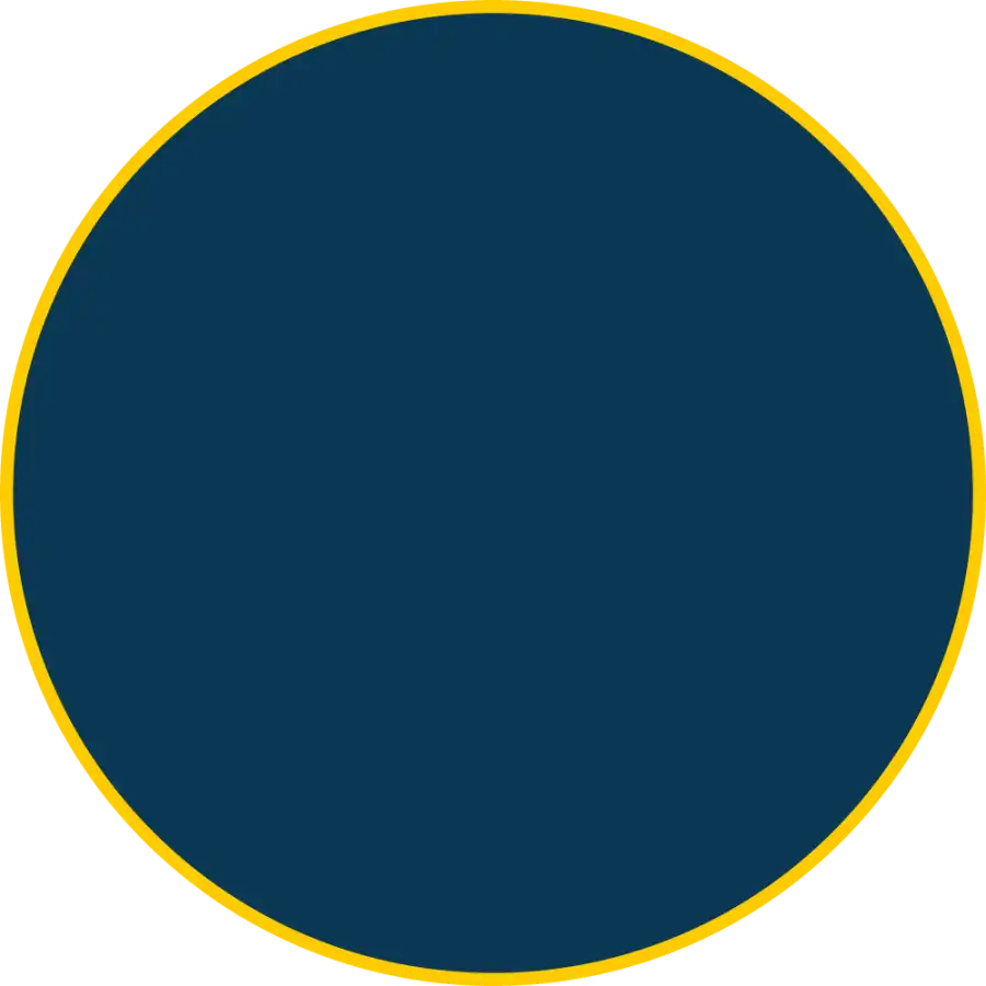 blue circle background